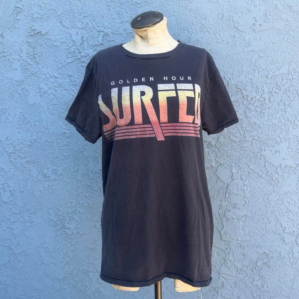 Surfer t-shirt Scotch and Soda Beach in the City line mens small retro